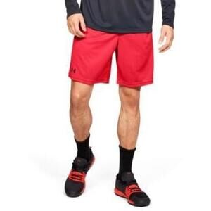 137 Under Armour Men's Tech 9" Mesh Shorts (3XL, Red, NWT)